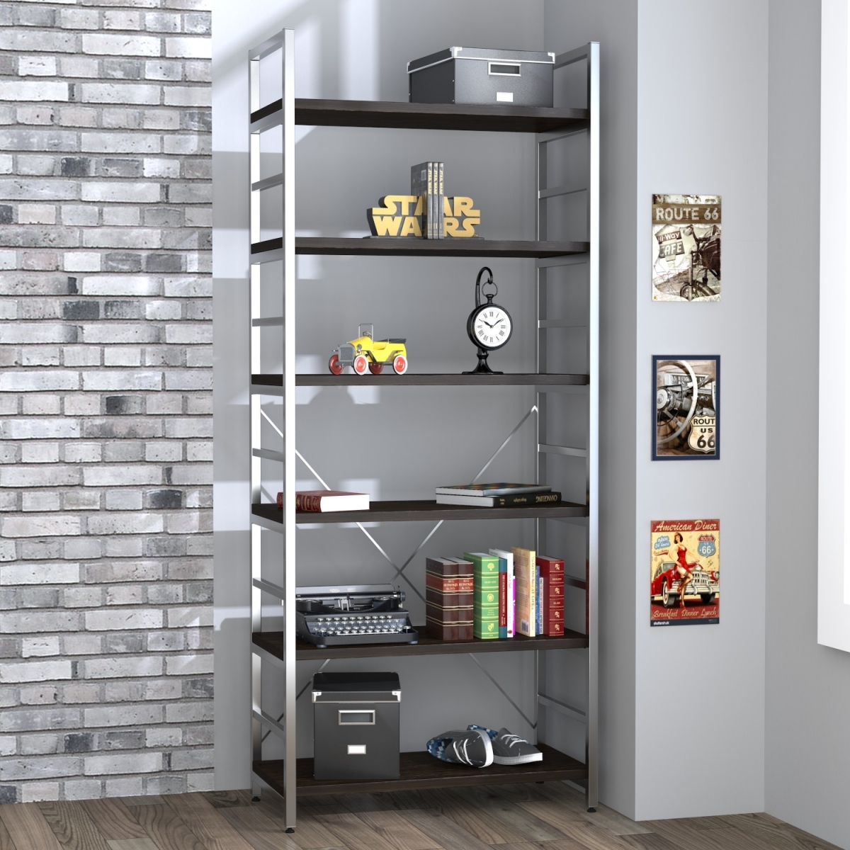 Стеллаж офисный Loft Design L-190 New Стеллаж офисный Loft Design L-190 New