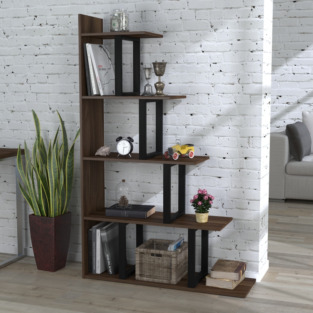 Стеллаж-перегородка Loft Design L-160 Стеллаж-перегородка Loft Design L-160