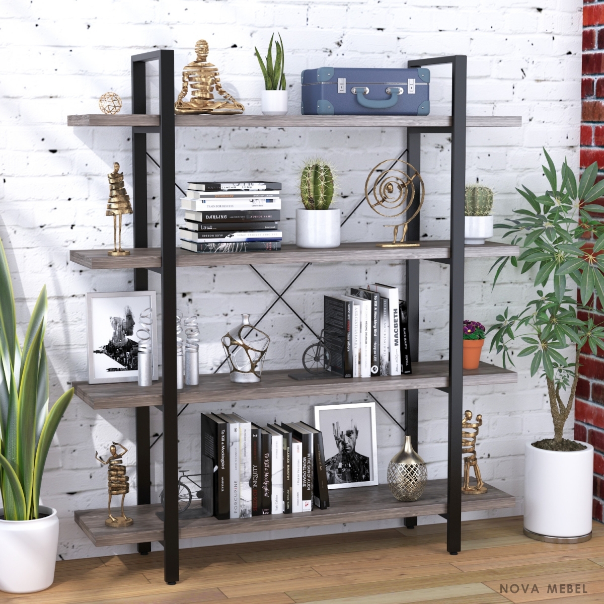 Стеллаж Loft Design Скиф-4-135 Стеллаж Loft Design Скиф-4-135