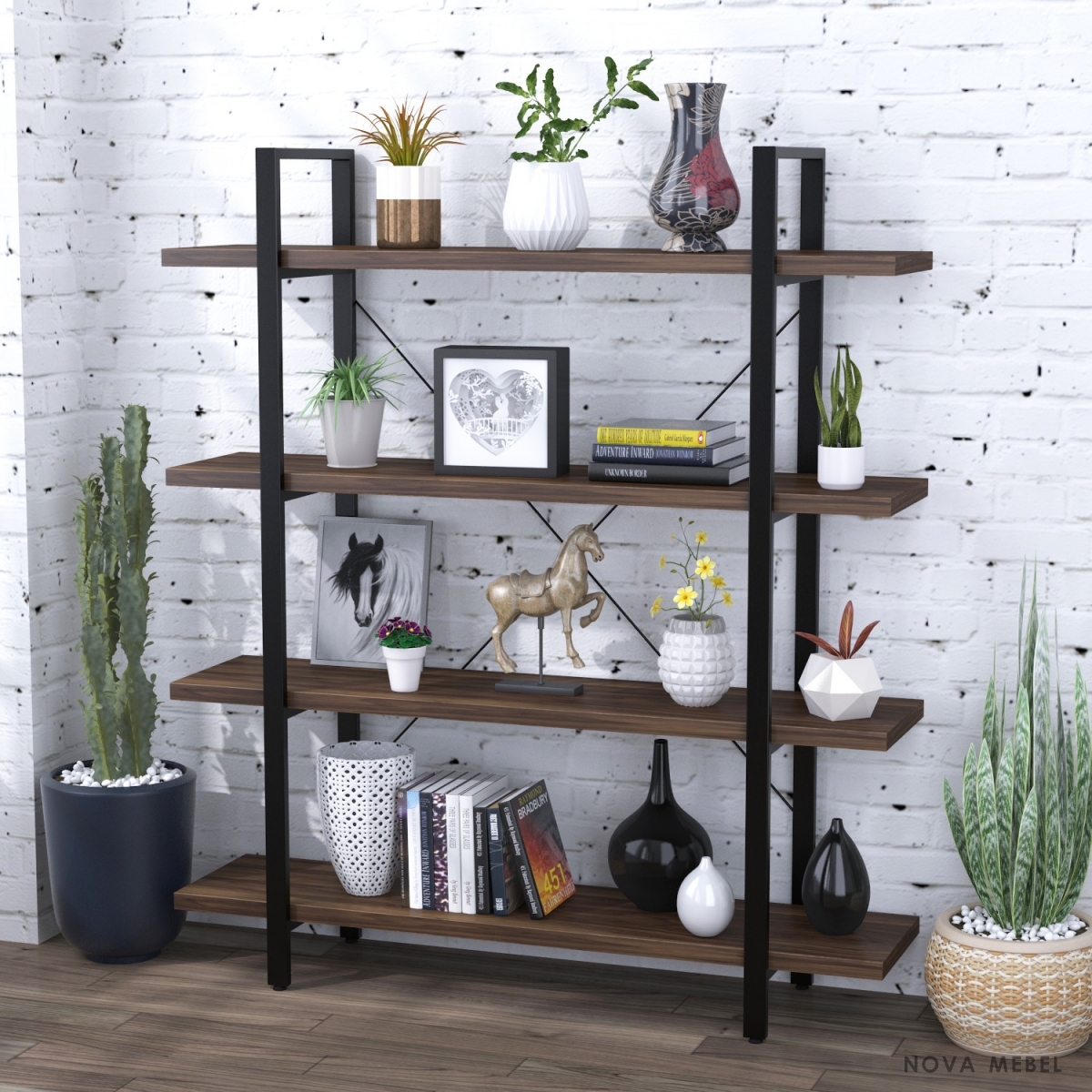 Стеллаж Loft Design Скиф-4-135 Стеллаж Loft Design Скиф-4-135