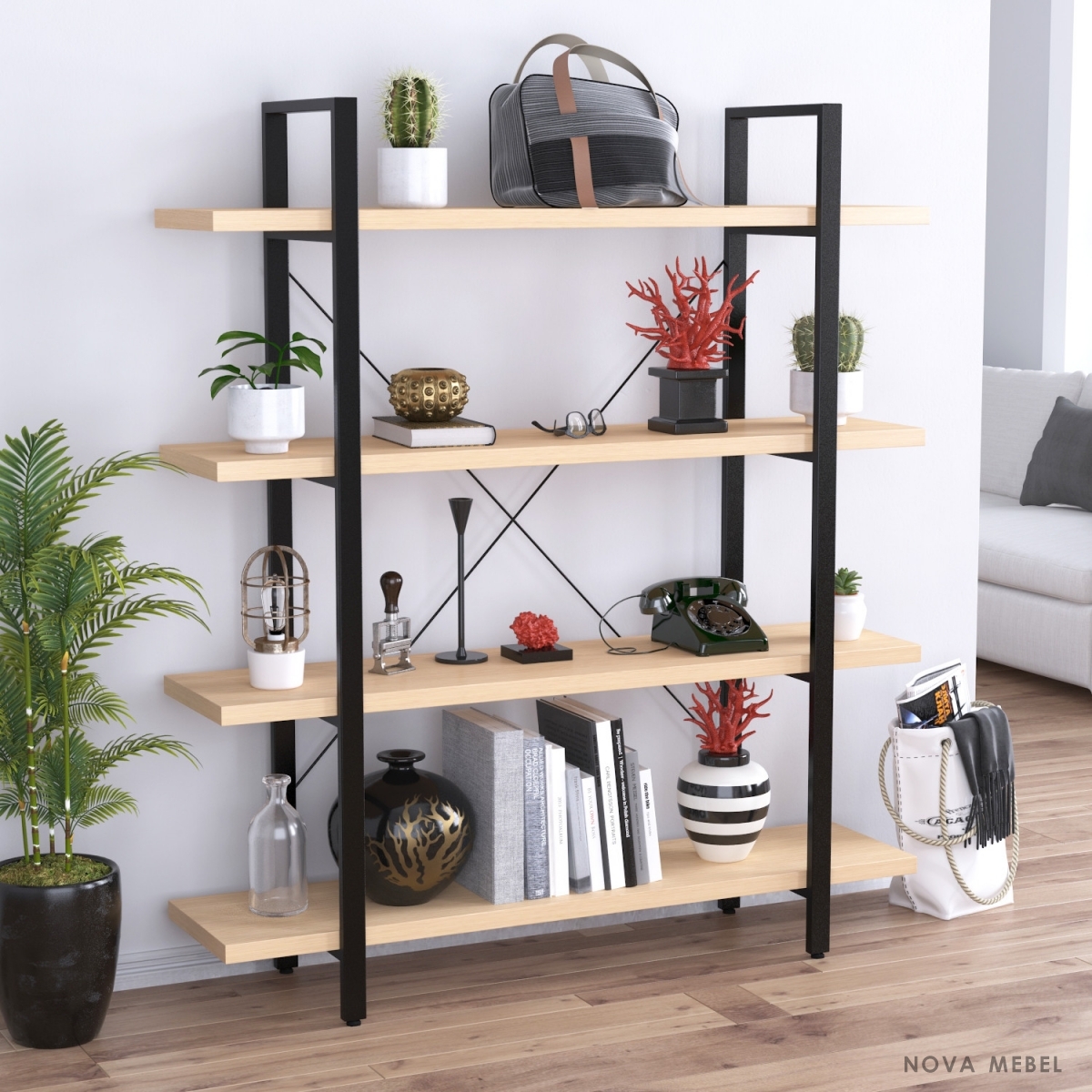 Стеллаж Loft Design Скиф-4-135 Стеллаж Loft Design Скиф-4-135