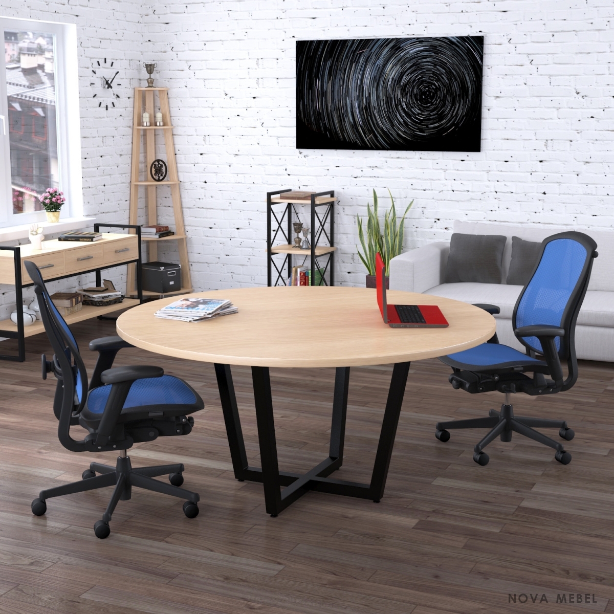 Стол для переговоров Loft design D-1600 Стол для переговоров Loft design D-1600