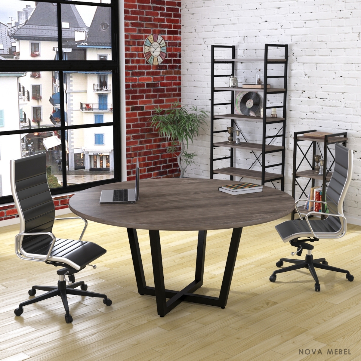 Стол для переговоров Loft design D-1600 Стол для переговоров Loft design D-1600