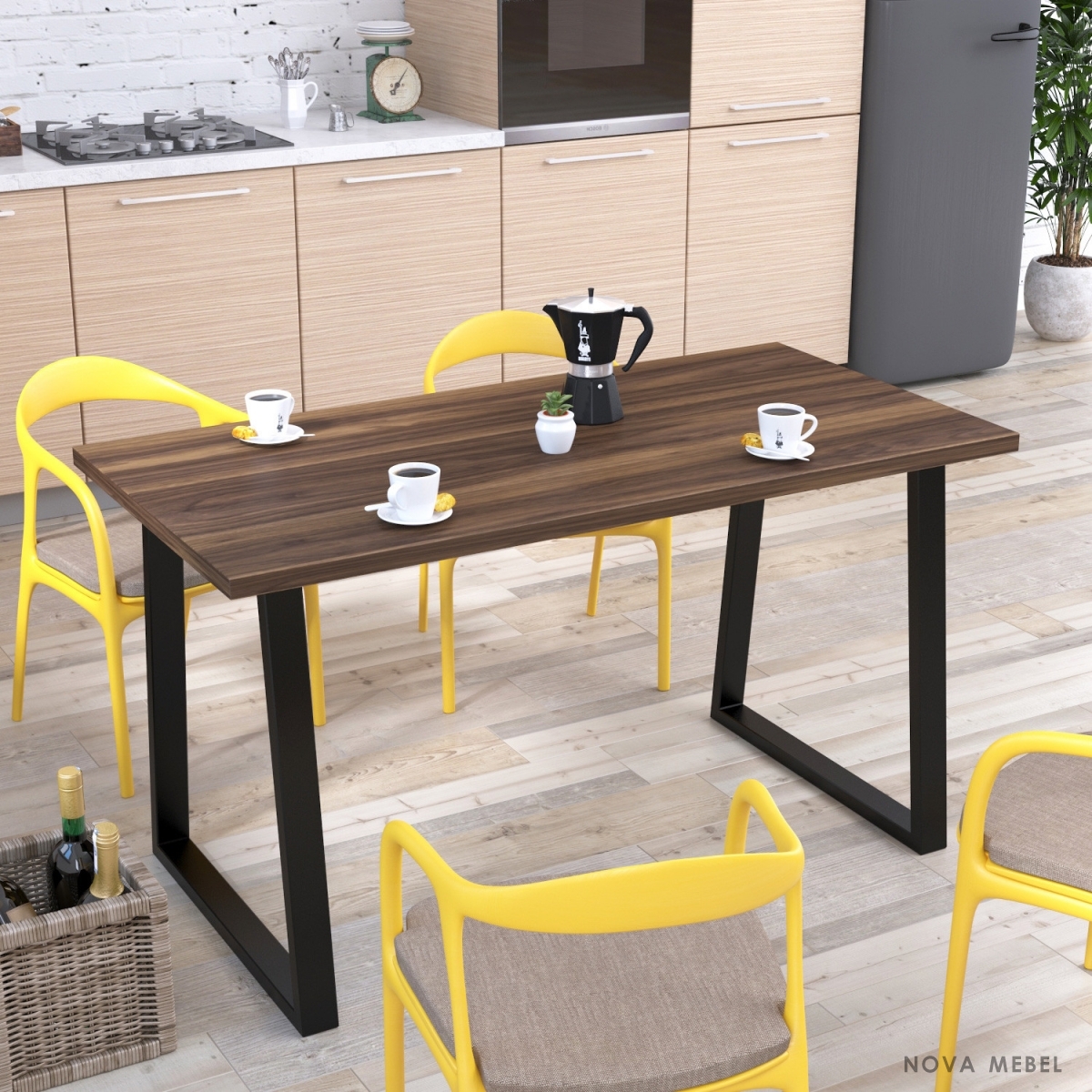 Стол обеденный Титан Loft Design Стол обеденный Титан Loft Design