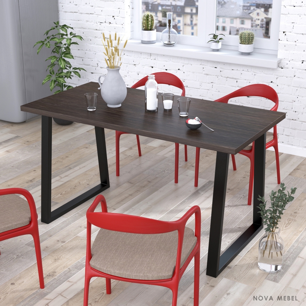 Стол обеденный Титан Loft Design Стол обеденный Титан Loft Design