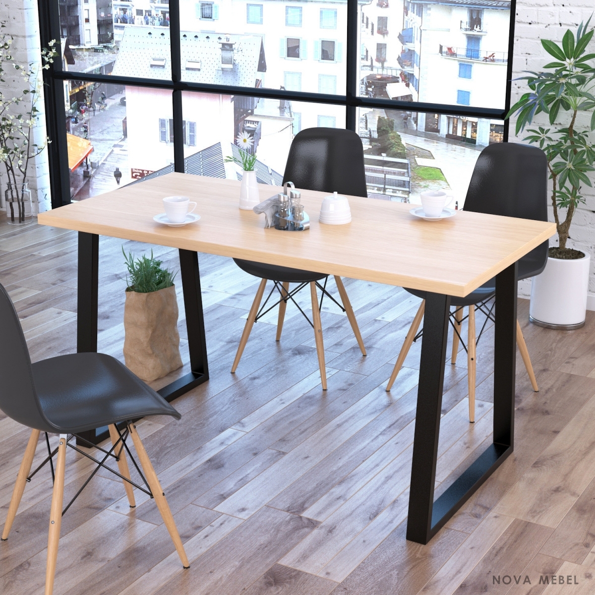 Стол обеденный Титан Loft Design Стол обеденный Титан Loft Design