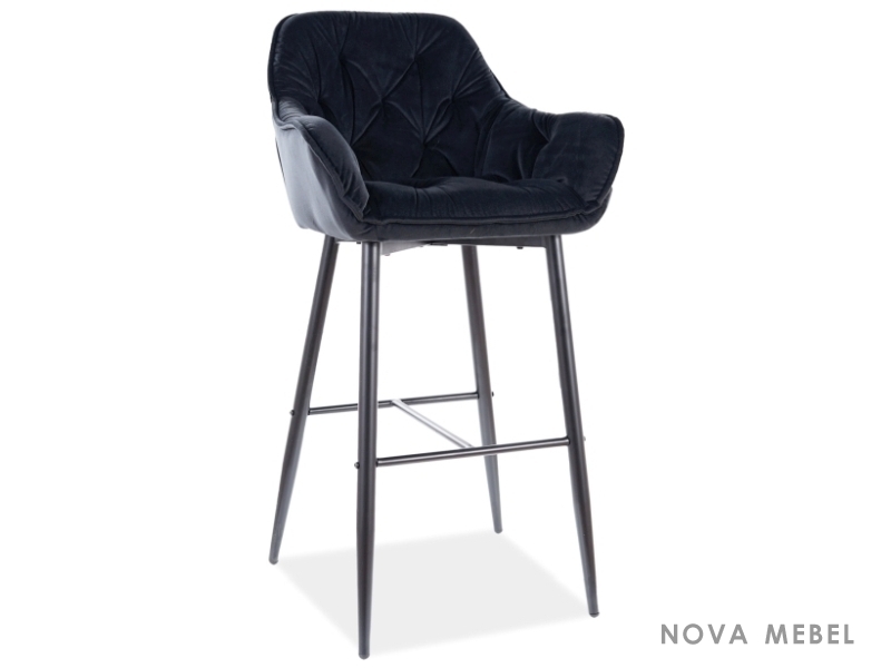 Барный стул CHERRY H-1 VELVET Барный стул CHERRY H-1 VELVET