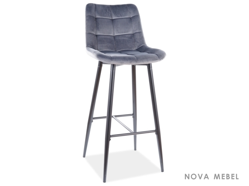 Барный стул Chic H-1 velvet Барный стул Chic H-1 velvet