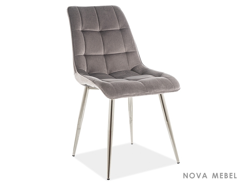 Стул Chic Chrom Velvet Signal Стул Chic Chrom Velvet Signal