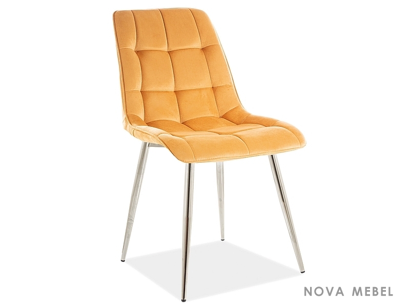 Стул Chic Chrom Velvet Signal Стул Chic Chrom Velvet Signal