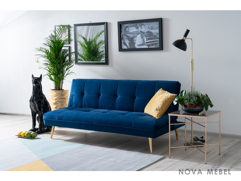 Диван Signal Moritz Velvet | Золото Диван Signal Moritz Velvet | Золото