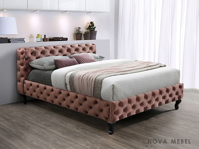 Кровать Signal Herrera Velvet 160x200 Кровать Signal Herrera Velvet 160x200