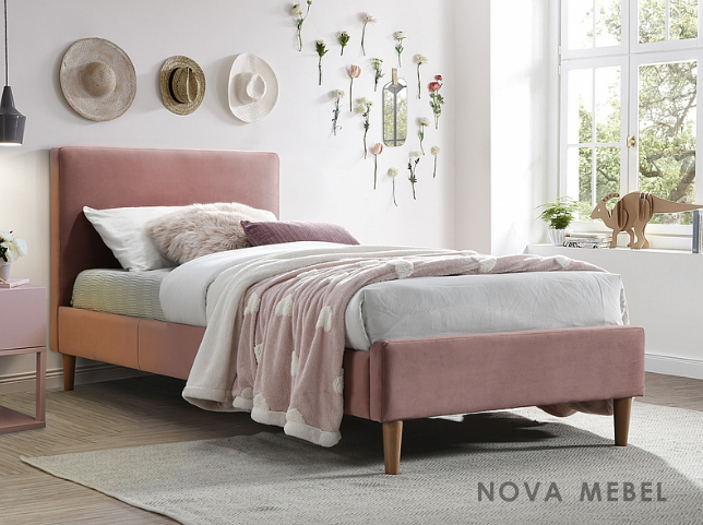 Кровать Acoma Velvet Signal 90х200 Кровать Acoma Velvet Signal 90х200