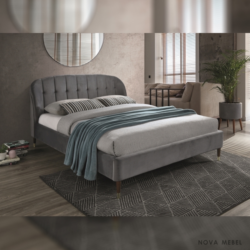 Кровать Signal Liguria Velvet 160х200 Кровать Signal Liguria Velvet 160х200