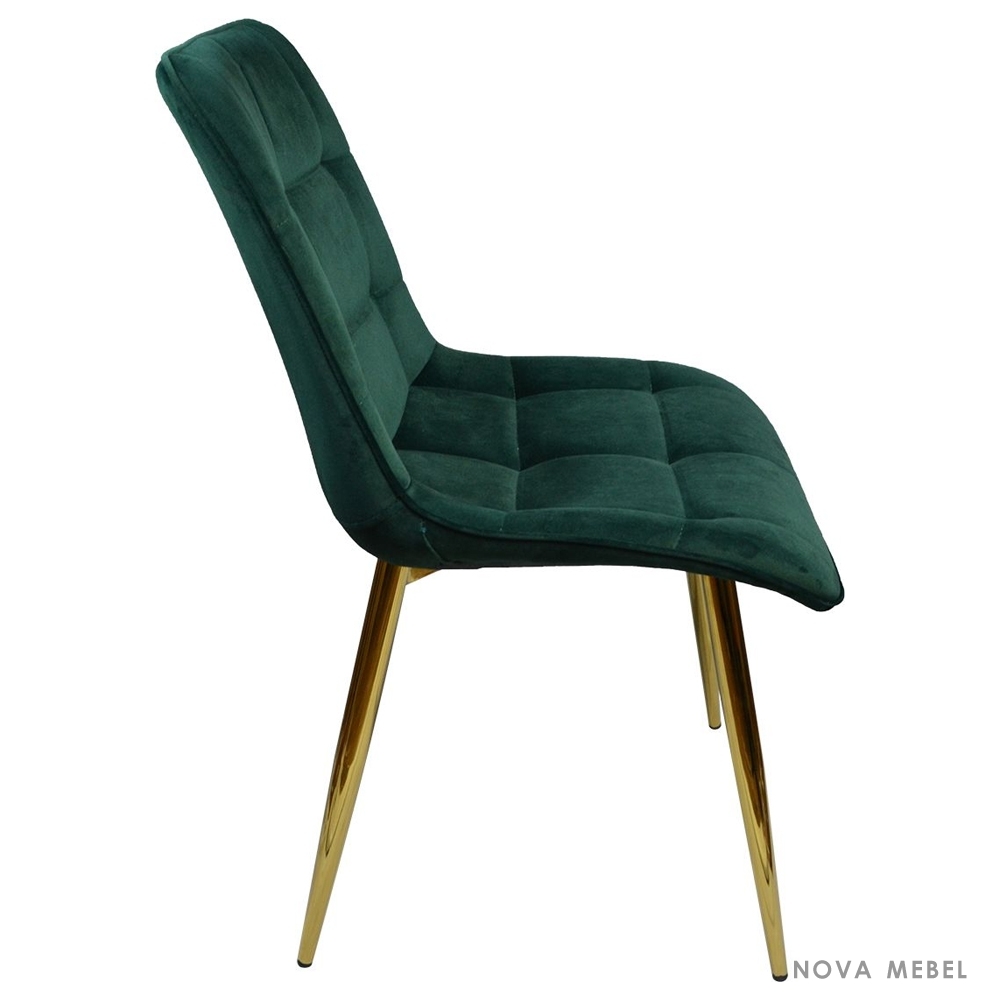 Стул Chic Velvet złoty Signal Стул Chic Velvet złoty Signal
