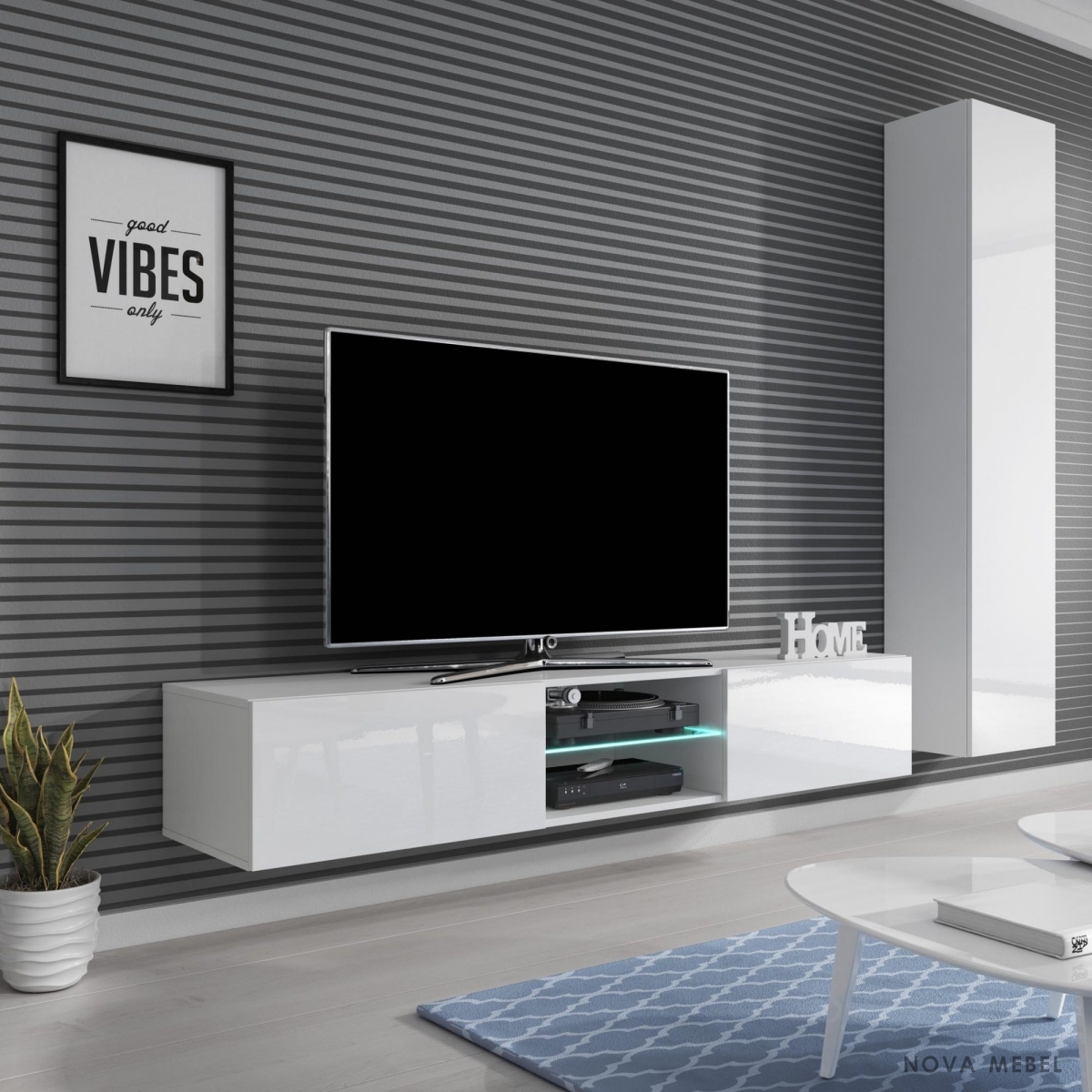 Тумба ТВ LIVO RTV-180W HALMAR Тумба ТВ LIVO RTV-180W HALMAR