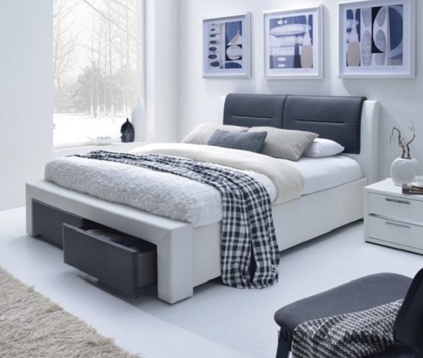 Кровать CASSANDRA S 140 HALMAR Кровать CASSANDRA S 140 HALMAR