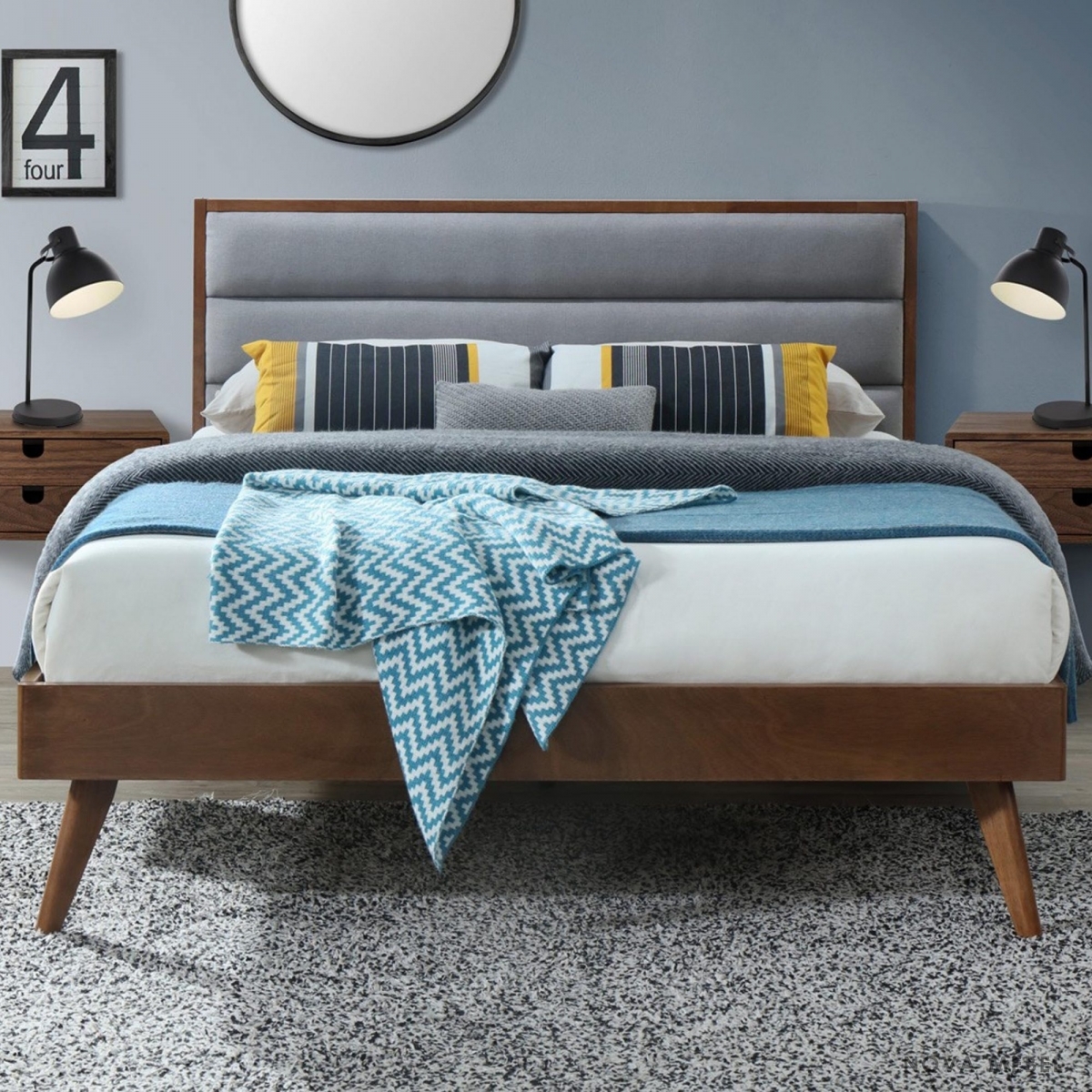 Кровать ORLANDO 160 HALMAR Кровать ORLANDO 160 HALMAR